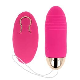 OHMAMA - REMOTE CONTROL VIBRATING EGG 10 SPEEDS PINK 2